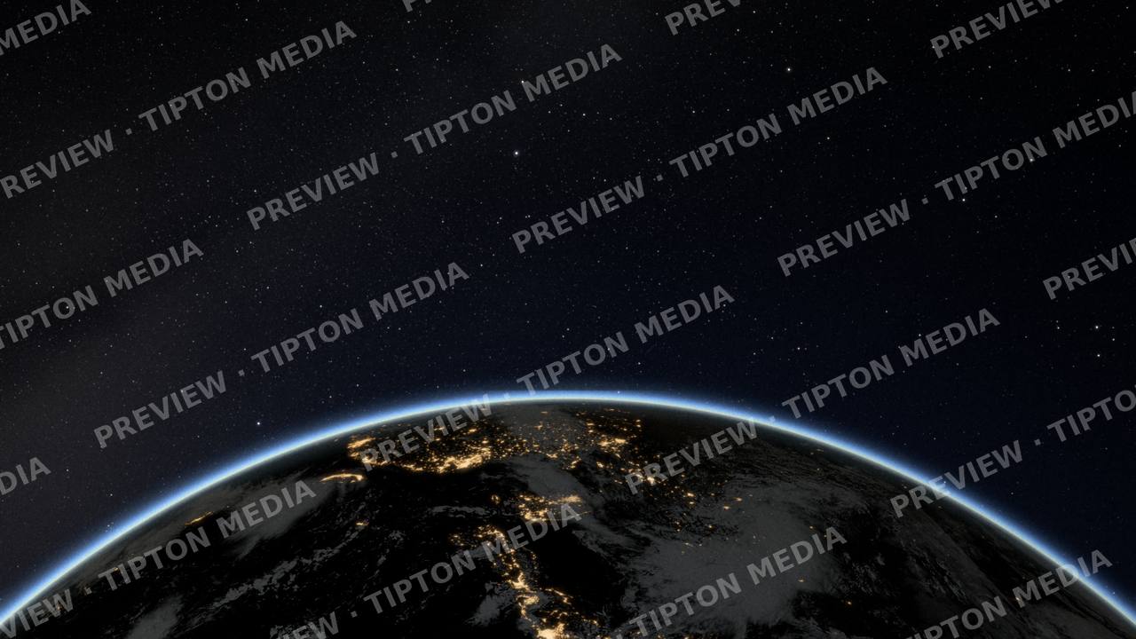 Earth at Night Orbit 01 preview