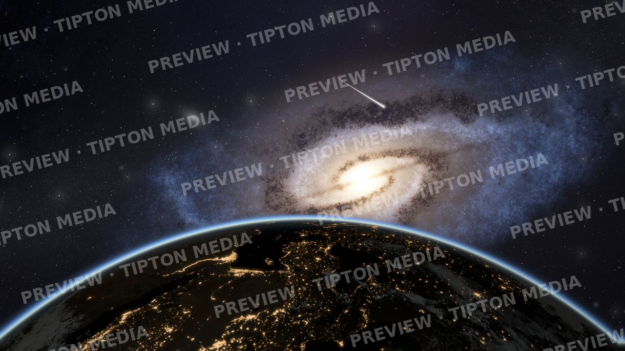 Galaxy Orbit 02, Golden Ascent: watermarked preview